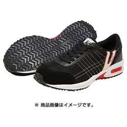 V2000BK-24.0 [耐滑樹脂先芯入りスニーカー 24.0cm]