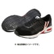 V2000BK-29.0 [耐滑樹脂先芯入りスニーカー 29.0cm]