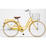 シティサイクル 2016年モデル クゥポポ26 FCPI6 26 840 ライトイエローマット