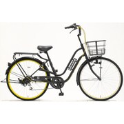 シティサイクル 2016年モデル ジョイブロック276 FJBI76 27 181 ブラックイエロー