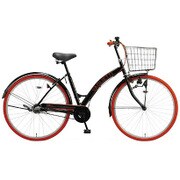 シティサイクル 2016年モデル ヴァリエッティ27E FVE7R 27 145 ブラック/レッドタイヤ