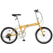 折りたたみ自転車 FOLDING DP780 20型 外装7段変速 VCイエロー DP780 COMPACT OD207B 20-1.2HE 843