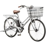電動アシスト自転車 ビジネスビビ 26型 内装3段変速 13.2Ah モダンシルバー BE-ELG63S