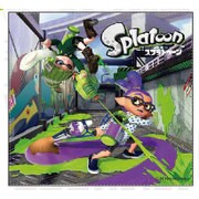 SPT-111 [スプラトゥーン ハンカチ グリーvsパープ]