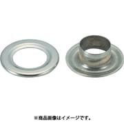 両面ハトメ 真鍮ニッケルメッキ 8mm 400組入 THPBN8
