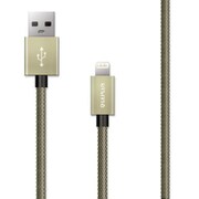 MFi対応 超強硬Lightningケーブル1m ゴールド LP-LNC100SGD