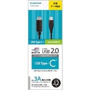 USB2.0 Type-C/micro Bケーブル ブラック TH61CS12K