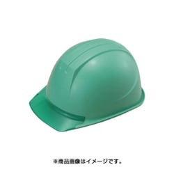 161JZVV3G2J [エアライト搭載ヘルメット PC製・透明ひさし型 グリーン]