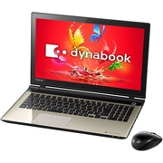 dynabook T55 15.6型ワイドFHD タッチパネル/Core i5-6200U/HDD1TB/ブルーレイドライブ/Office H&B Premium プラス Office 365 サービス/サテンゴールド/ヨドバシオリジナル PT55UGX-BWAD
