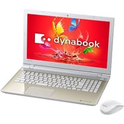 dynabook T45/UGX 15.6型ワイド/Celeron/HDD1TB/メモリ8GB/DVDスーパーマルチドライブ/Office H＆B Premium プラス Office 365 サービス/サテンゴールド/ヨドバシオリジナル PT45UGX-SWAD