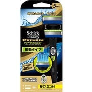 T字カミソリ ハイドロ5プレミアム パワーセレクト ホルダー 替刃2コ付(内1コはホルダーに装着済)