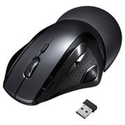 ワイヤレスエルゴレーザーマウス ブラック MA-WLS70BK