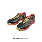 PC22-275 [安全作業靴 ピーコック 27.5cm ブラック/レッド]