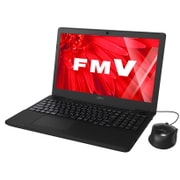 LIFEBOOK AHシリーズ AH45/X 15.6型ワイド/Core i3-6100U/メモリ 4GB/HDD 1TB/ブルーレイディスクドライブ/Windows 10 Home 64ビット/Office搭載/シャイニーブラック FMVA45XB