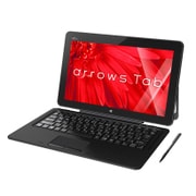 タブレットパソコン arrows Tab RHシリーズ RH77/X 12.5型ワイド/Core i5-6200U/メモリ 4GB/SSD 256GB/ドライブレス/Windows 10 Home 64ビット/Office搭載/シルバー FARR77X