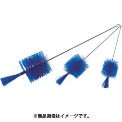 TBPS4P [理化学ブラシ 瓶洗い用 PBT毛 ステンレス柄4号]