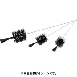TBPT2J [理化学ブラシ 瓶洗い用 黒豚毛 スチール柄2号]