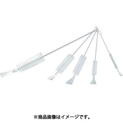 TBSS1N [理化学ブラシ 注射器用 ナイロン毛 ステンレス柄1cc用]