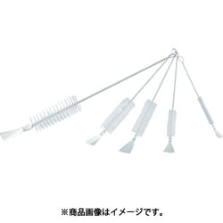 TBSS2N [理化学ブラシ 注射器用 ナイロン毛 ステンレス柄2cc用]