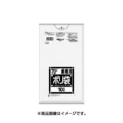 ゴミ袋 業務用 透明 70L ツルツル素材 10枚入 80×90cm 厚さ0.050mm L73CL