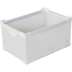 79100-FNS40L-WH [折畳み FNSコンテナ プラダン SWコーナー 40L ホワイト]