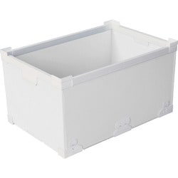 79500-FNS75L-WH [折畳み FNSコンテナ プラダン SWコーナー 75L ホワイト]