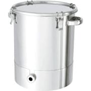 KTT-CTH-30 [ステンレスタンク片テーパー型クリップ式密閉容器 20L]