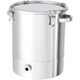 KTT-CTH-43 [ステンレスタンク片テーパー型クリップ式密閉容器 65L]