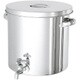 ST-W-21 [ステンレスタンク ストレート貯蔵用タンク(蛇口付) 7L]