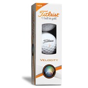 VELOCITY 2016年モデル ホワイト [ゴルフボール 1スリーブ3球入り]