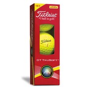 DT TruSoft 2016年モデル イエロー [ゴルフボール 1スリーブ3球入り]