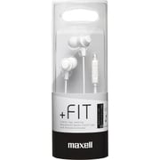 カナル型ヘッドホン「+FiT」シリーズ スマートフォン対応リモコンタイプ ホワイト MXH-C110SWH