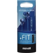 カナル型ヘッドホン｢+FiT｣シリーズ スマートフォン対応リモコンタイプ ダークブルー MXH-C110SDB