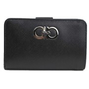 Ferragamo 22 B963 569022 折り財布Zip NERO