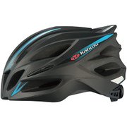 サイクリングヘルメット TRANFI マットブラックブルー S/M
