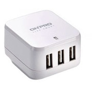 USB-ACトラベル超急速充電アダプタ ホワイト OP-UC-3PW-WH