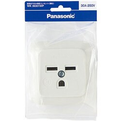 ヨドバシ.com - パナソニック Panasonic WK36301WP [接地2P30A角型コンセント 薄型 ミルキーホワイト]  通販【全品無料配達】