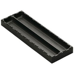 AQ0103 [ボックスタイプ 2 パーツ仕切り有り 黒]