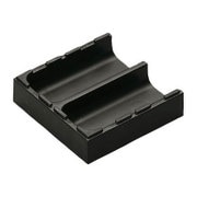 AQ1117 [ボックス半分タイプ 2パーツ仕切り有り 黒]