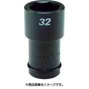 3/4WA-19 [インパクト セミロング ソケット 差込角19mm 対辺19mm 3/4]