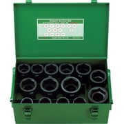 6WA-S14 [インパクト セミロングソケット セット 差込角19mm 14pc]