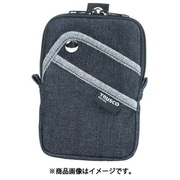 TDC-K104 [デニムコンパクトケース 3ポケット ブラック]