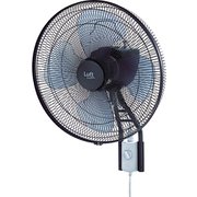 全閉式工場扇ルフトハーフェン壁掛タイプ 樹脂ハネ ブラック TFLH-45W-BK
