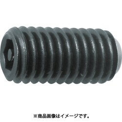 ピン付六角穴止めねじ 黒染 M5×8 15本入 B105-0508