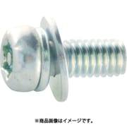 B108-2608 [6ロブなべ頭組込ねじ 三価クロム M2.6×8 37本入]