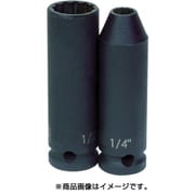 JHW35408 [3/8ドライブ ディープソケット 12角 8mm インパクト]