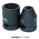 JHW36618 [3/8ドライブ ソケット 12角 18mm インパクト]