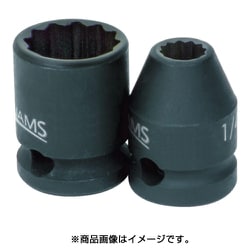 JHW36618 [3/8ドライブ ソケット 12角 18mm インパクト]