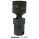JHW36813 [3/8ドライブ ユニバーサルソケット 6角 13mm インパクト]