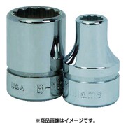 JHWBM-1209 [3/8ドライブ ショートソケット 12角 9mm]